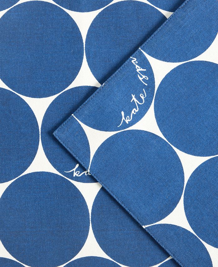kate spade new york Joy Dot Reversible Placemats 4 Pack Set, 13" x 19" Macy's