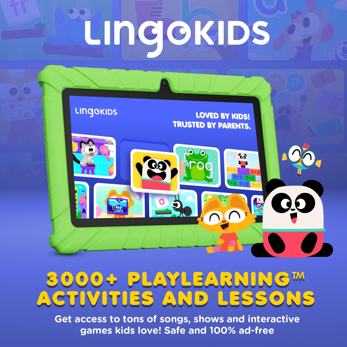 Contixo 7" V8-2 Kids Android 11 Bluetooth Wi-Fi Pro Hd Tablet 32GB Featuring 50 Disney eBooks with 2MP Dual Camera Toddler Child Proof Case