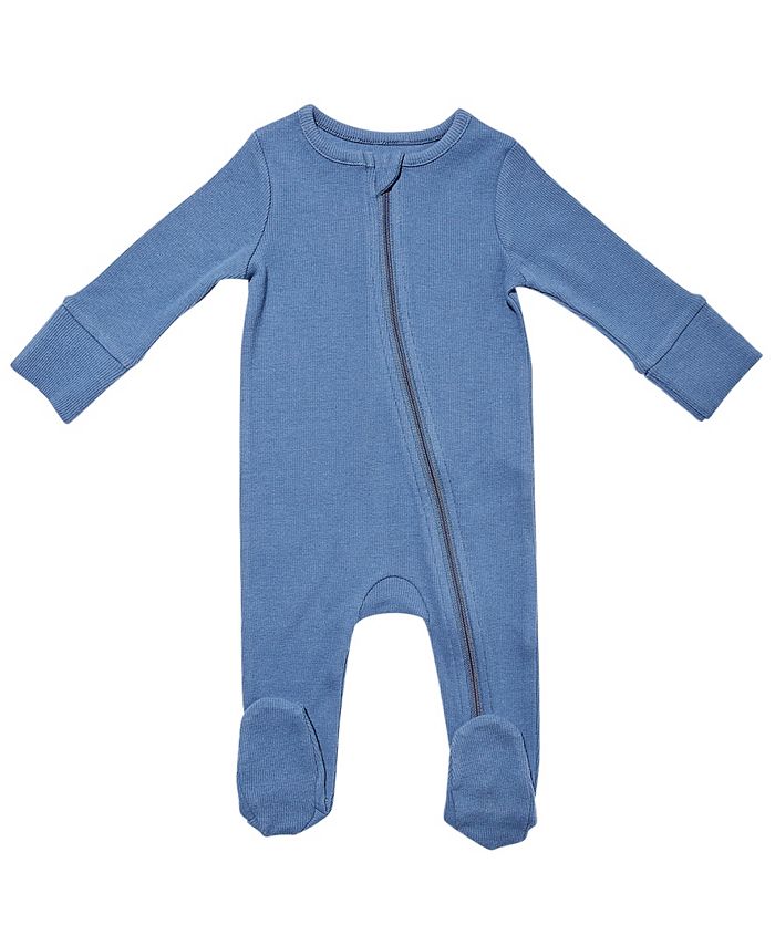 COTTON ON Baby Boys Essentials USA Footed Zip-Up Coverall, Pack of 2 ...