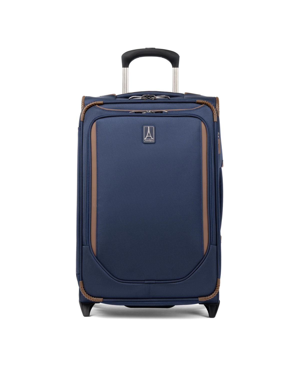 New! Travelpro Crew Classic Carry-on Expandable Rollaboard Luggage - Patriot Blue