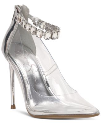 Jessica Simpson - Women's Samiyah Embellished Pointed-Toe Dress Pumps