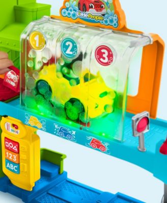 Little People Light-Up Learning Garage Toddler Playset