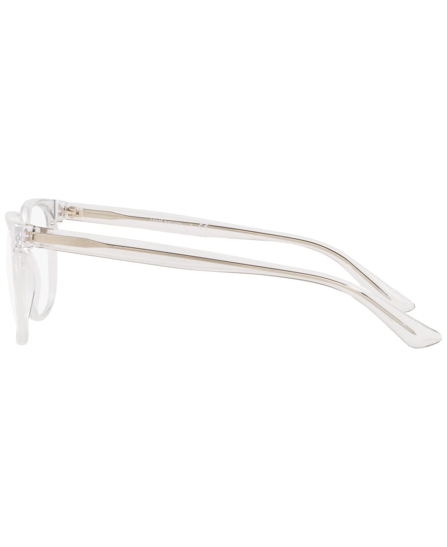 Мужские очки LensCrafters Man Rectangle Plastic EC2009 Eyeglasses, цвет: Прозрачный — фото 8