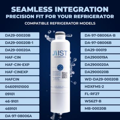 DA29-00020B Water Filter Replacement. Compatible with Samsung  , Many More Samsung Models, 1 Pack