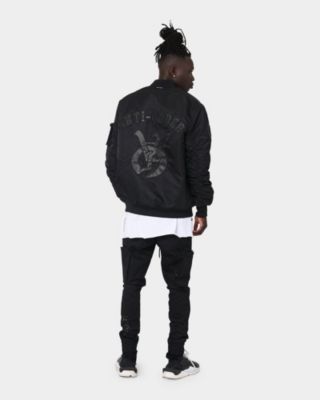 Mens Antidote Oversized Bomber Jacket