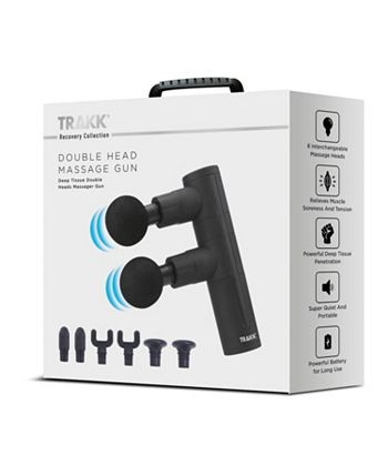 TRAKK Portable Hot-Cold Massage Gun Battery Percussive Massager in