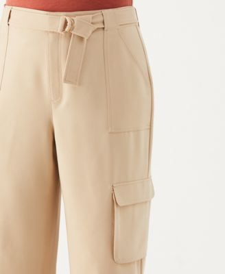 Plus Size Wide Leg Cargo Pants