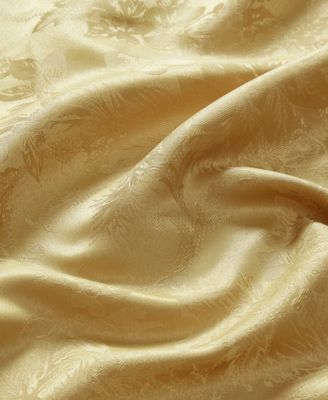 Elrene Poinsettia Jacquard Holiday Tablecloth - 60" x 84" Oval