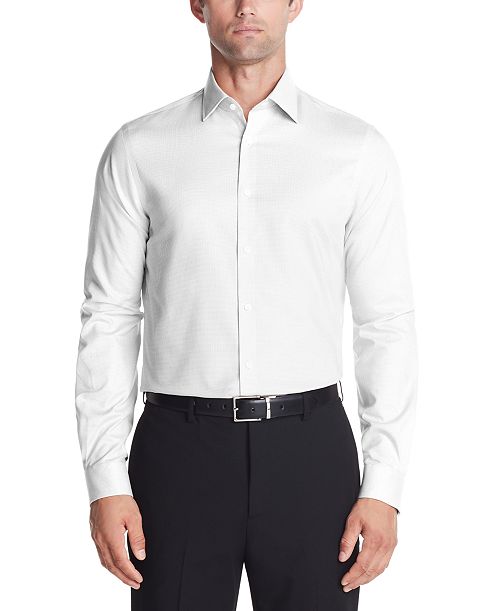 alfani Michael Kors Men's Regular Fit Airsoft Stretch Ultra Wrinkle Free Dress Shirt Men's Fashion & Accessories
