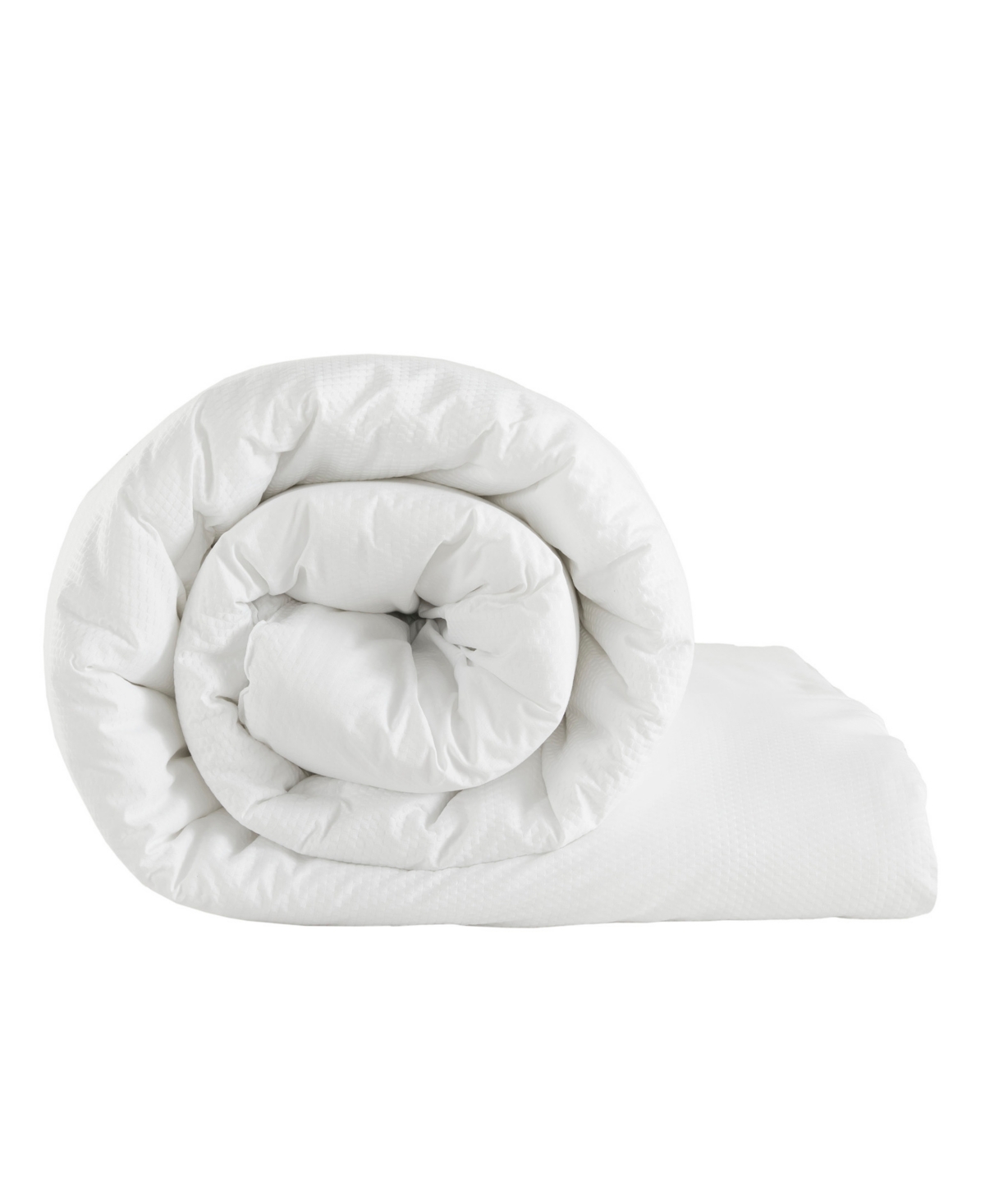 Madison Park Honeycomb Textured Oversized Down Alternative Comforter, King/california King In White
