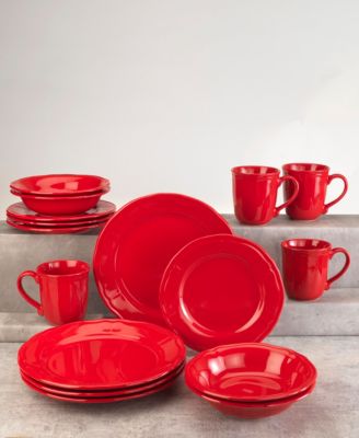 Siena 16 Pc. Dinnerware Set, Service for 4