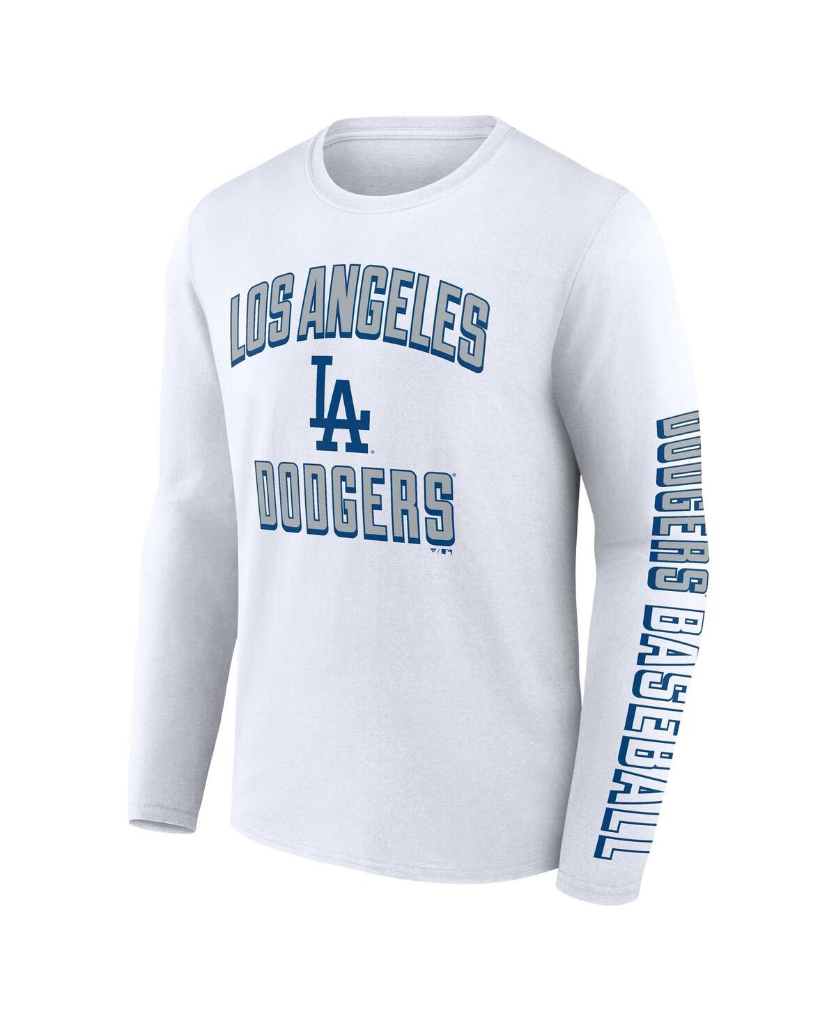 Men's Fanatics White Los Angeles Dodgers Two-Pack Combo T-shirt Set - White