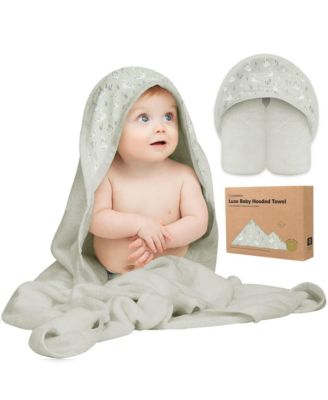 Luxe Baby Hooded Towel, Baby Bath Towel, Hooded Baby Towels, Baby Beach Towel for Newborn, Kids
