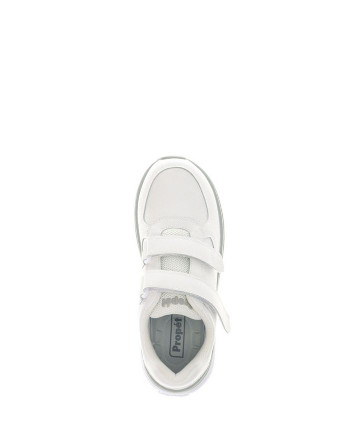 Propet Men's Ultima Strap Sneakers - White - size 8 .