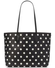 Black and white cheap polka dot purse handbag