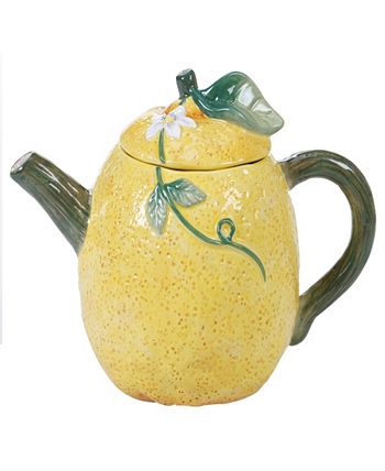 Certified International - Citron 3-D Lemon Teapot