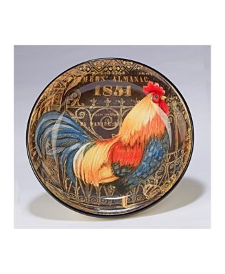Gilded Rooster 4-Pc. Soup/Pasta Bowl