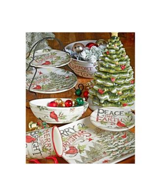 Evergreen Christmas 4 Piece Mug