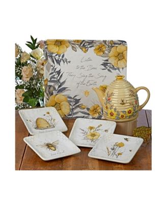 Bee Sweet 3-D Beehive Teapot