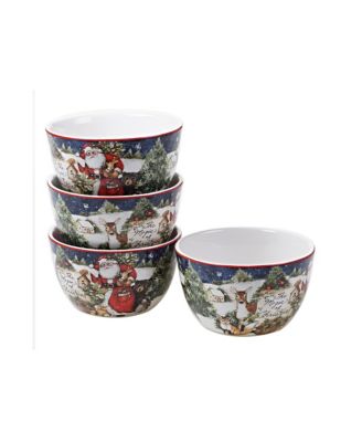 Magic of Christmas Santa 16 Piece Dinnerware