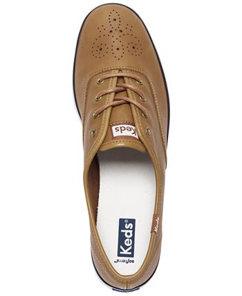 Keds cognac sale leather