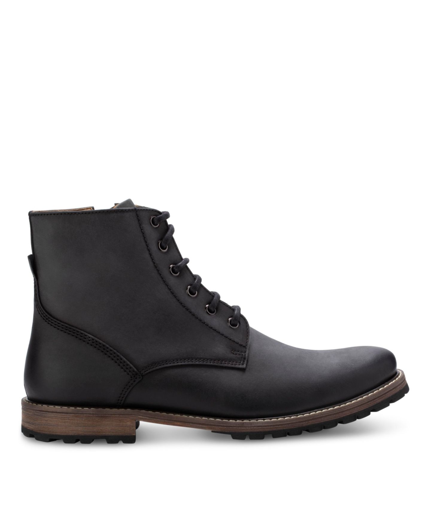 Мужские ботинки Eastland Shoe Hoyt Leather Lace-Up Ankle, цвет: Чёрный — фото 2