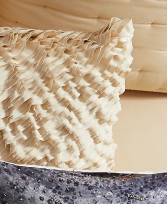 Home Ruffle Decorative Pillow, 18" x 18"