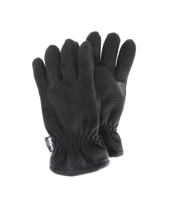 MUK LUKS Men's Waterproof Fleece Gloves - Macy's