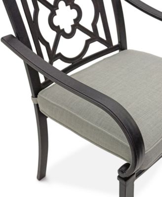 CLOSEOUT! St Croix Outdoor 7-pc Dining Set (68x38" table + 6 dining chairs), Created for Macy's