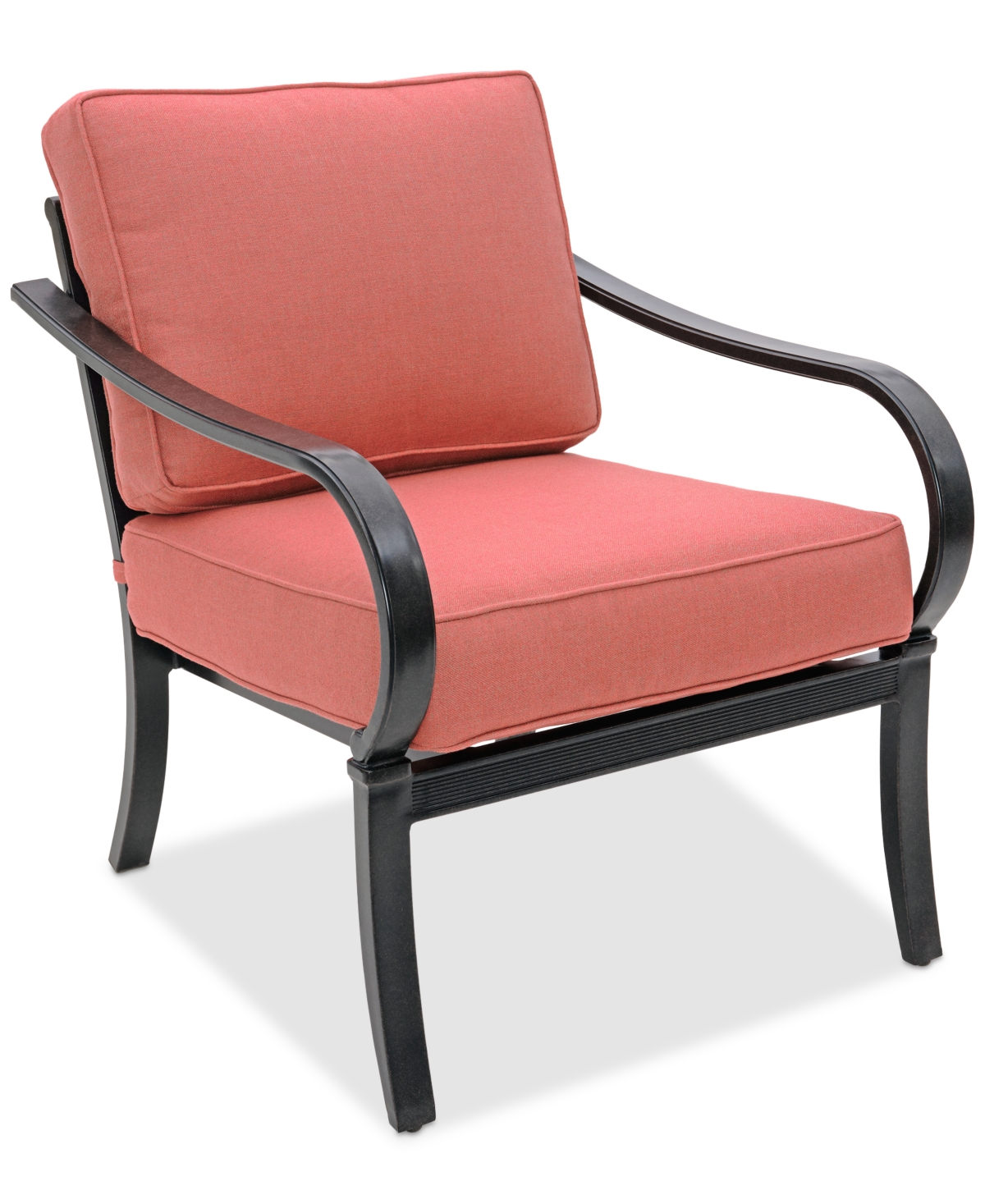 Shop Agio St Croix Outdoor 2-pc Lounge Chair Set In Peony Brick Red