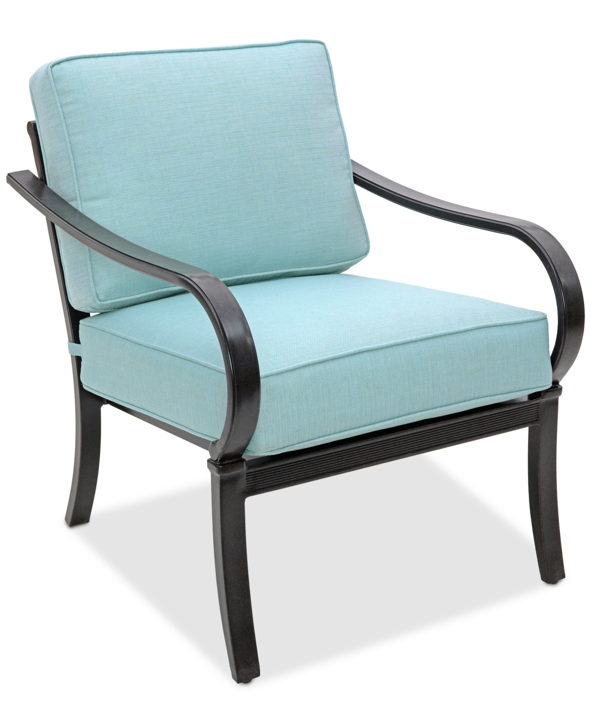 Shop Agio St Croix Outdoor 2-pc Lounge Chair Set In Spa Light Blue