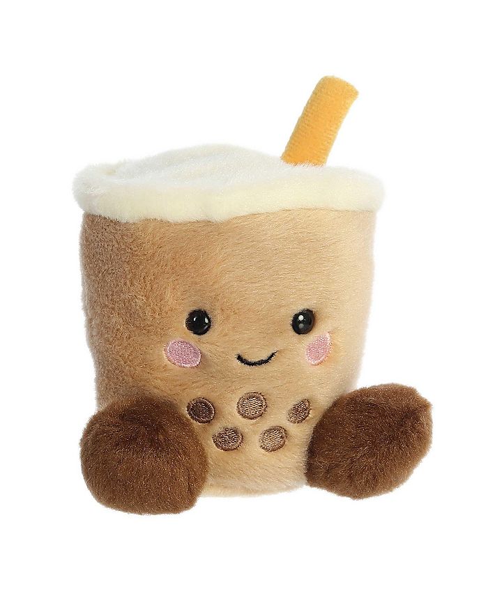 Aurora Mini Milky Tea Boba Palm Pals Adorable Plush Toy Brown 5" - Macy's