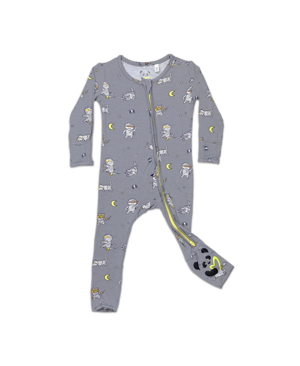 Bellabu Bear Unisex Baby Mummies Halloween Convertible Footie Pajama
