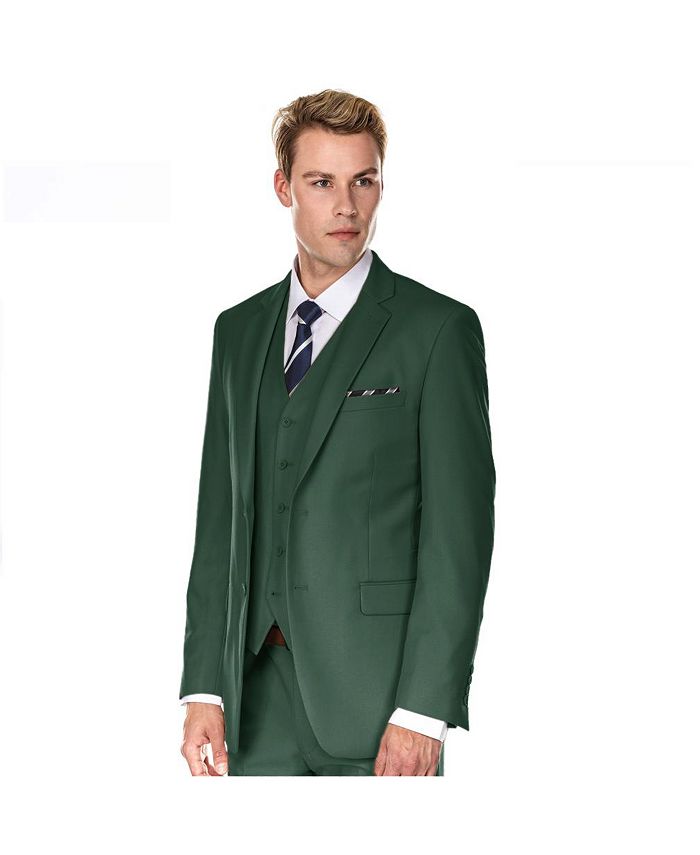 Braveman Men's 3-Piece Premium Vested 3-Piece Slim Fit Suit - Macy's