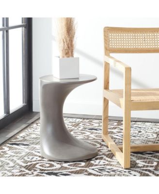 Kavita Concrete Accent Stool