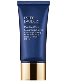 Double Wear Maximum Cover Camouflage Foundation For Face and Body SPF 15, 1 oz. 