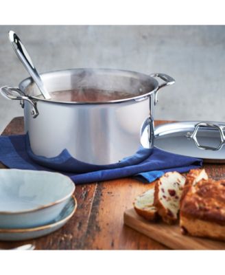 All-Clad All Clad D3 Stainless 3-ply Bonded Cookware Set, Nonstick 10 piece 