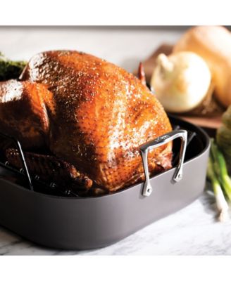 HA1 Nonstick Hard Anodized Roaster with Rack Cookware