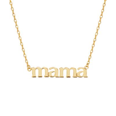 Ana Luisa Mama Necklace - Mama Necklace - Gold