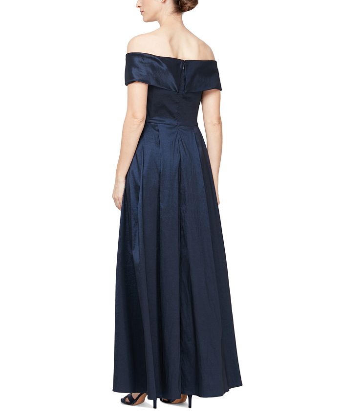 Alex evenings off the shoulder gown store