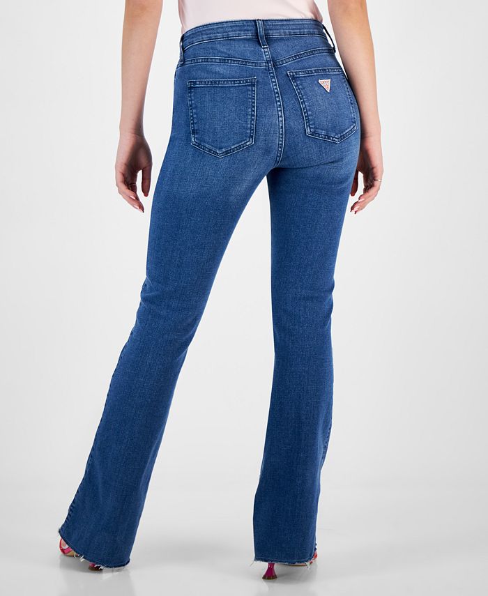 GUESS Women's Sexy HighRise FlareLeg Jeans Macy's