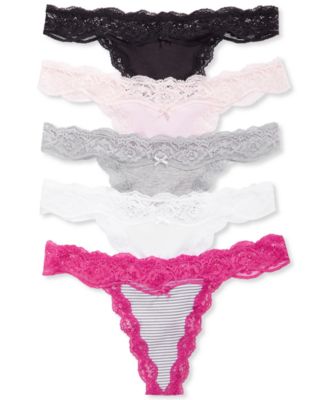 DKNY Downtown Cotton G-String 573270 - Macy's