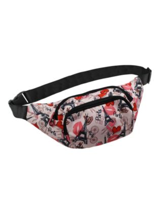 World Traveler Paris 14-Inch Fanny Pack Adjustable Crossbody Waist Pack ...