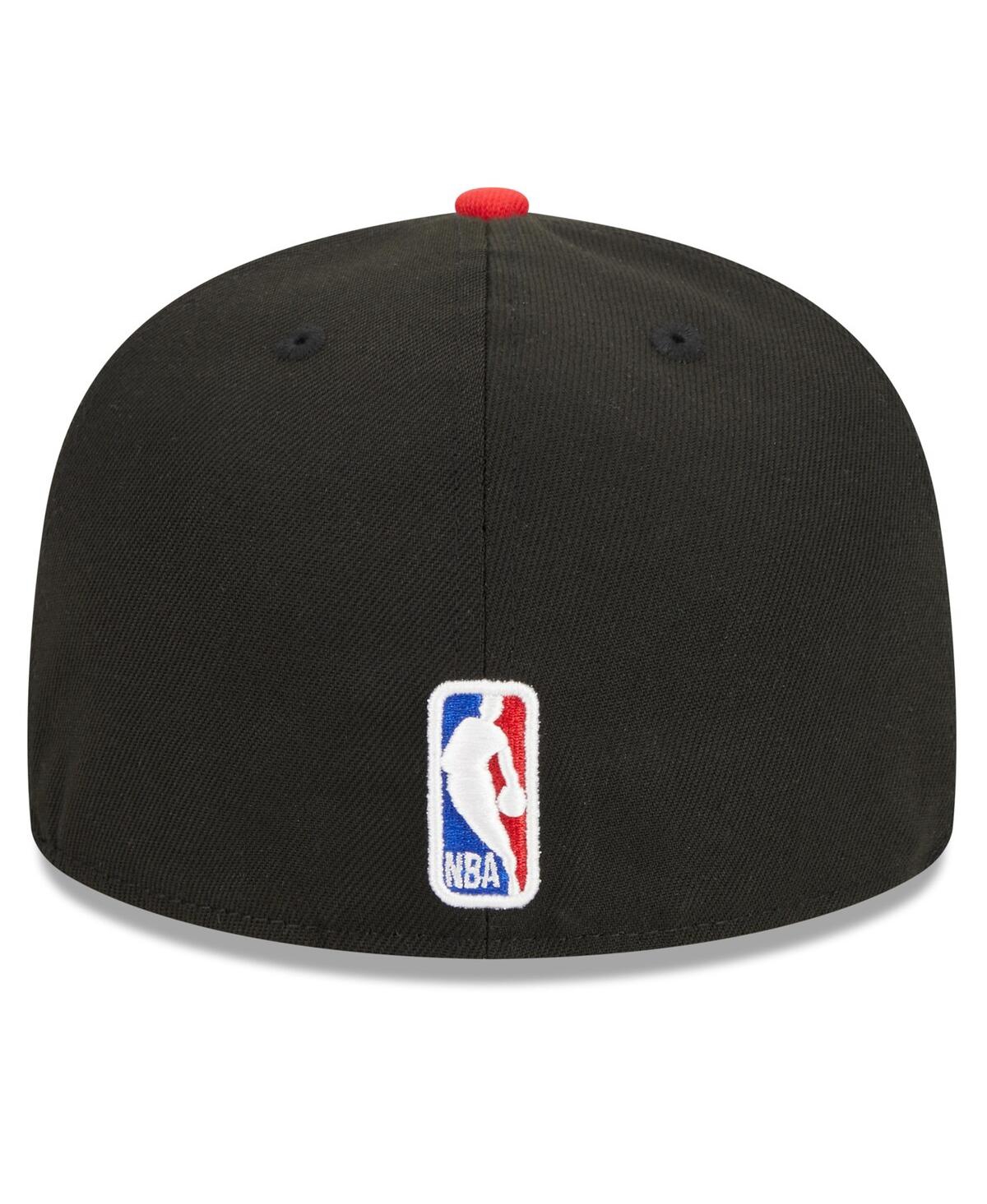 Men's New Era Red Miami Heat 2023/24 City Edition 59FIFTY Fitted Hat - Red