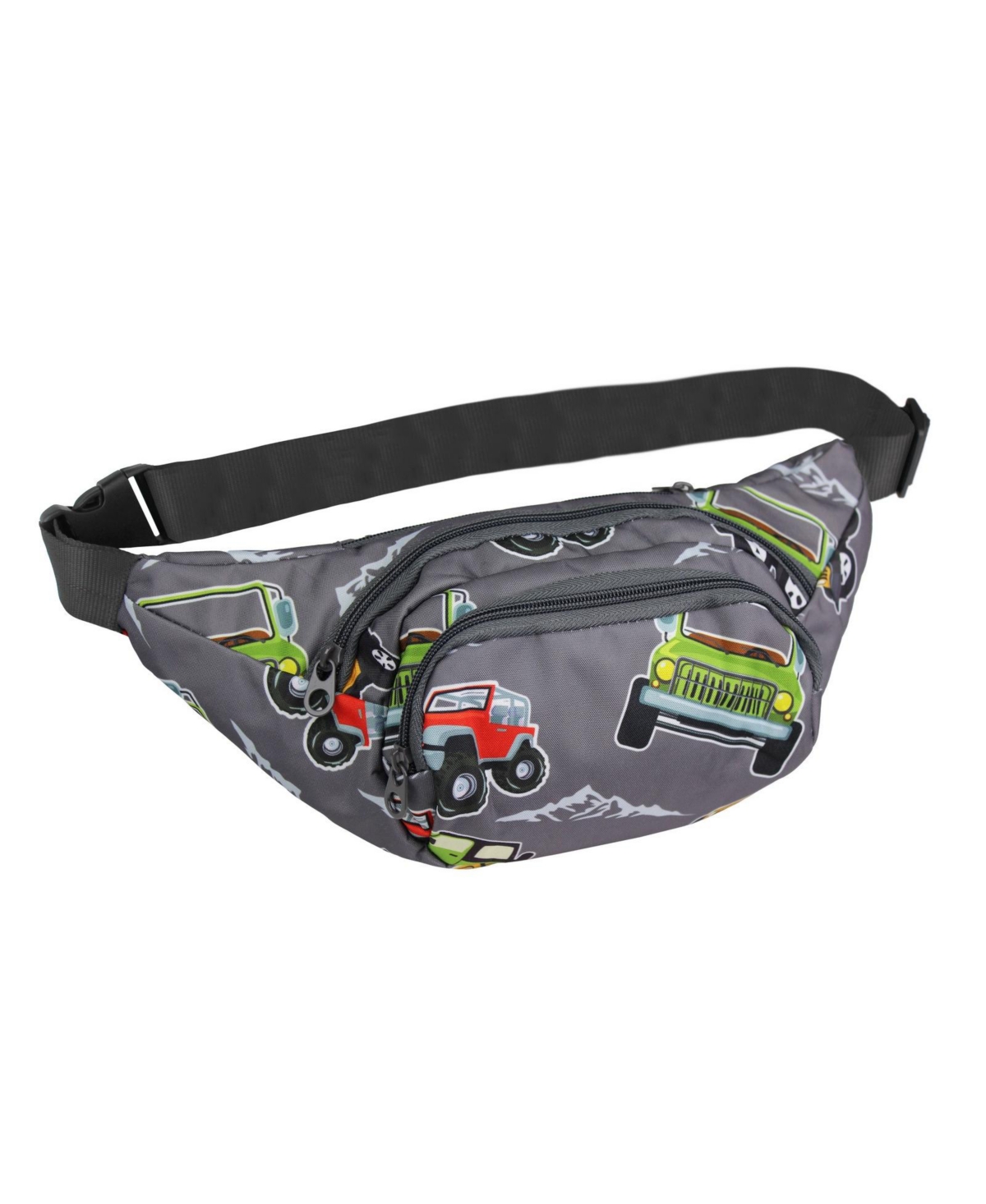 Cars 14-Inch Fanny Pack Adjustable Crossbody Waist Pack - Jeep