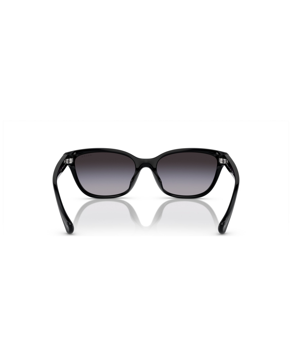 Shop Ralph By Ralph Lauren Women's Sunglasses, Gradient Ra5307u In Shiny Black