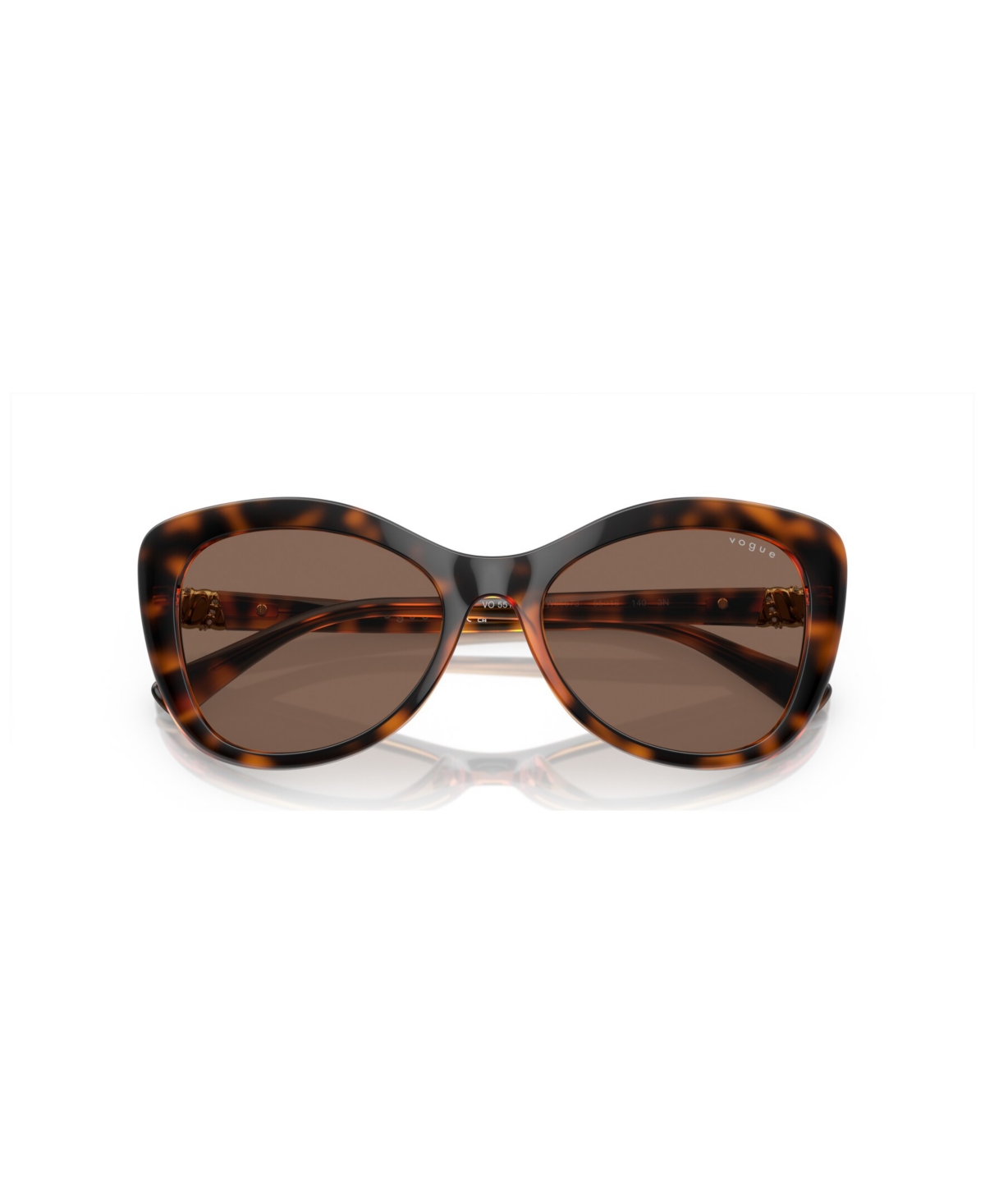 Shop Vogue Eyewear Women's Sunglasses Vo5515sb In Dark Havana