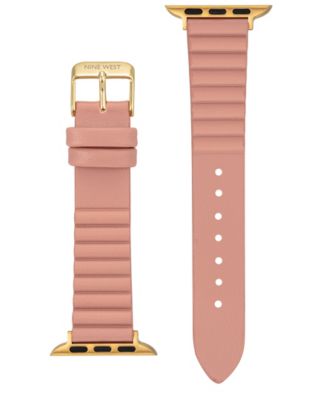 Women's Pink Faux Leather Band designed for Apple Watch&reg; 42mm (Series 10) & 38/40/41mm