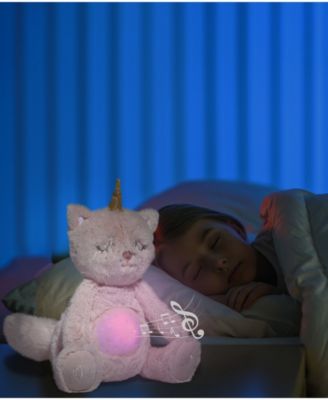 10" Soothing Kitty Corn Plush Stuffed Animal Toy with LED Lights and Sound, Created for Macy's