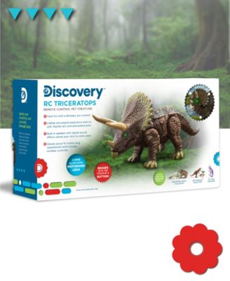 Discovery RC Triceratops LED Infrared Remote Control Toy